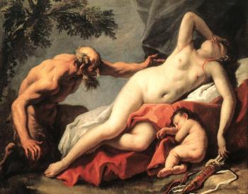 Sebastiano Ricci : Venus and Satyr